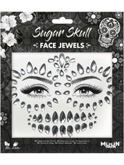 Moon Terror Face Jewels, Sugar Skull 1