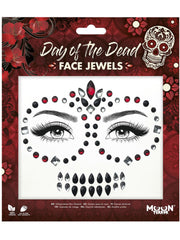 Moon Terror Face Jewels, Day of the Dead - 1