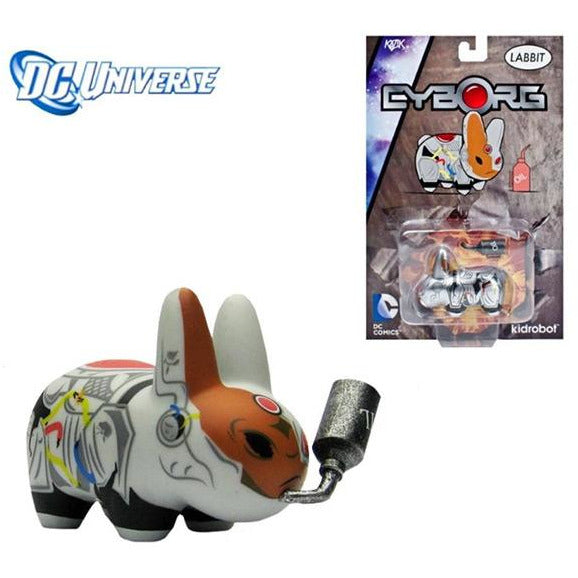 Kidrobot X Kozik| Dc Comic Cyborg 2.5In Vinyl Figure Labbit