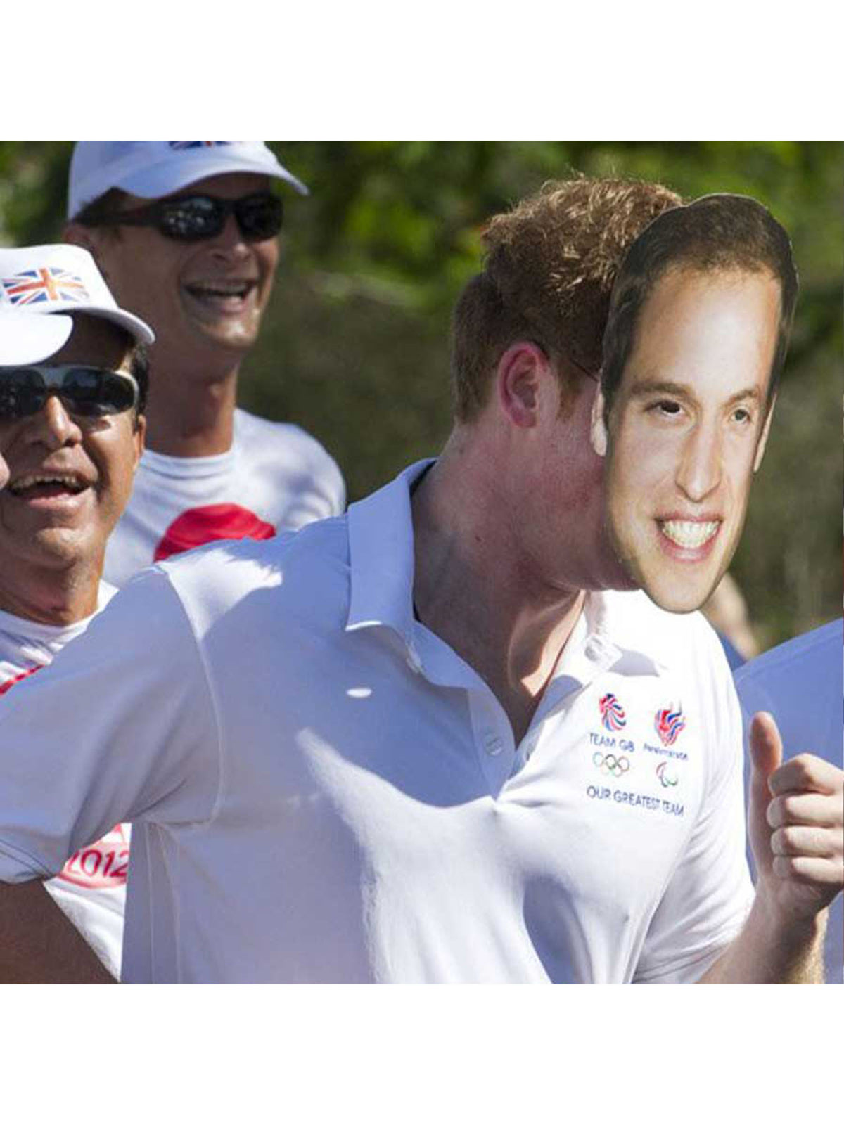 Prince William Celebrity Face Mask 2