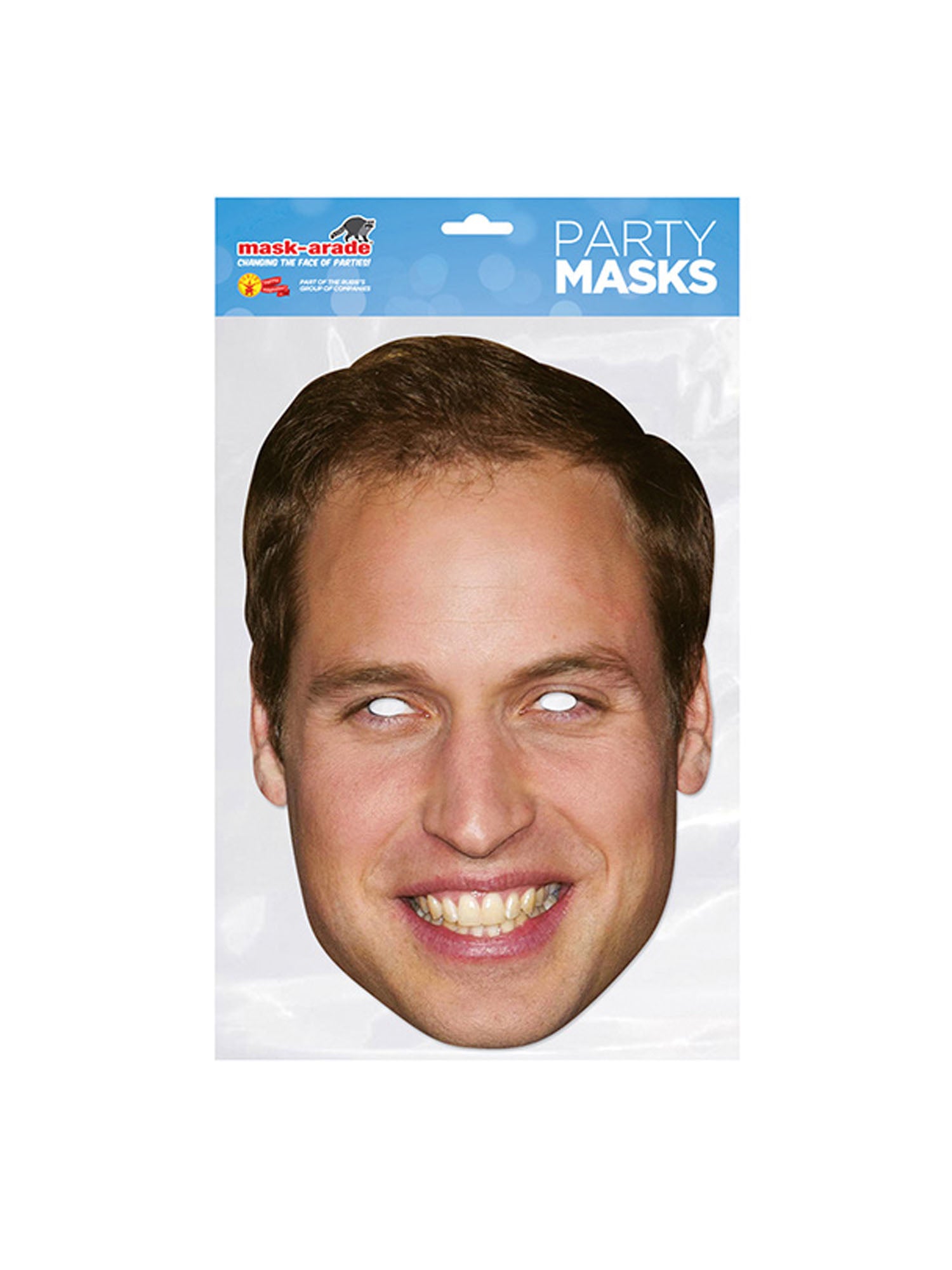 Prince William Celebrity Face Mask