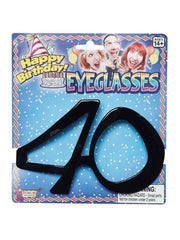 Birthday Glasses 40