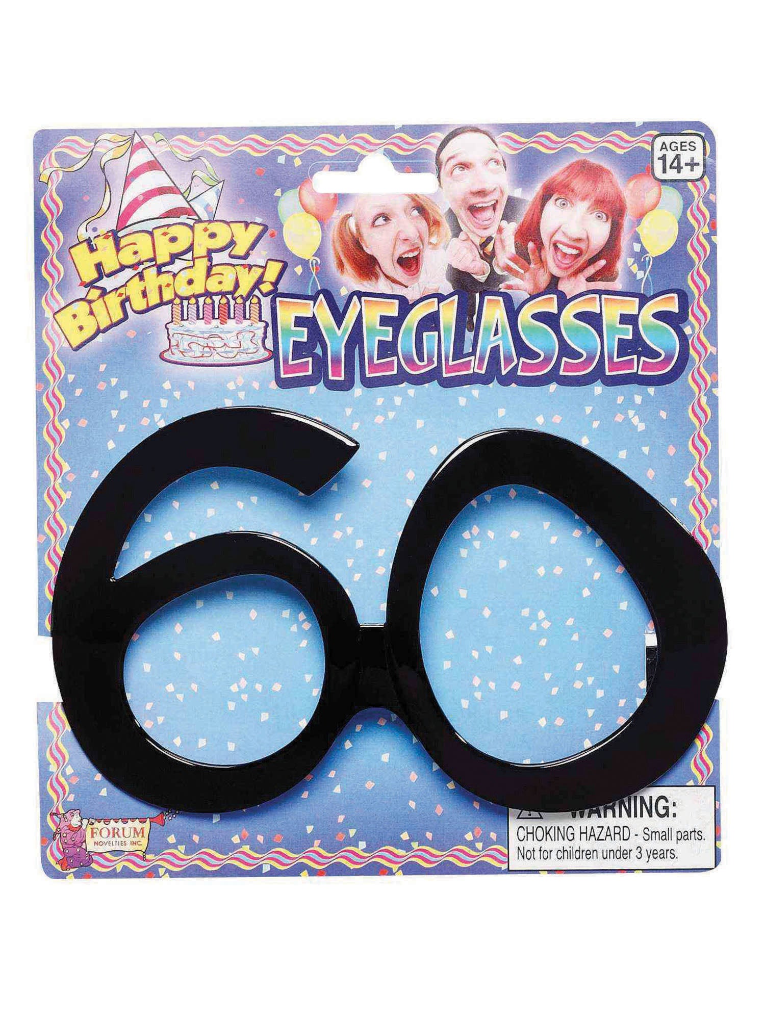 Birthday Glasses 60