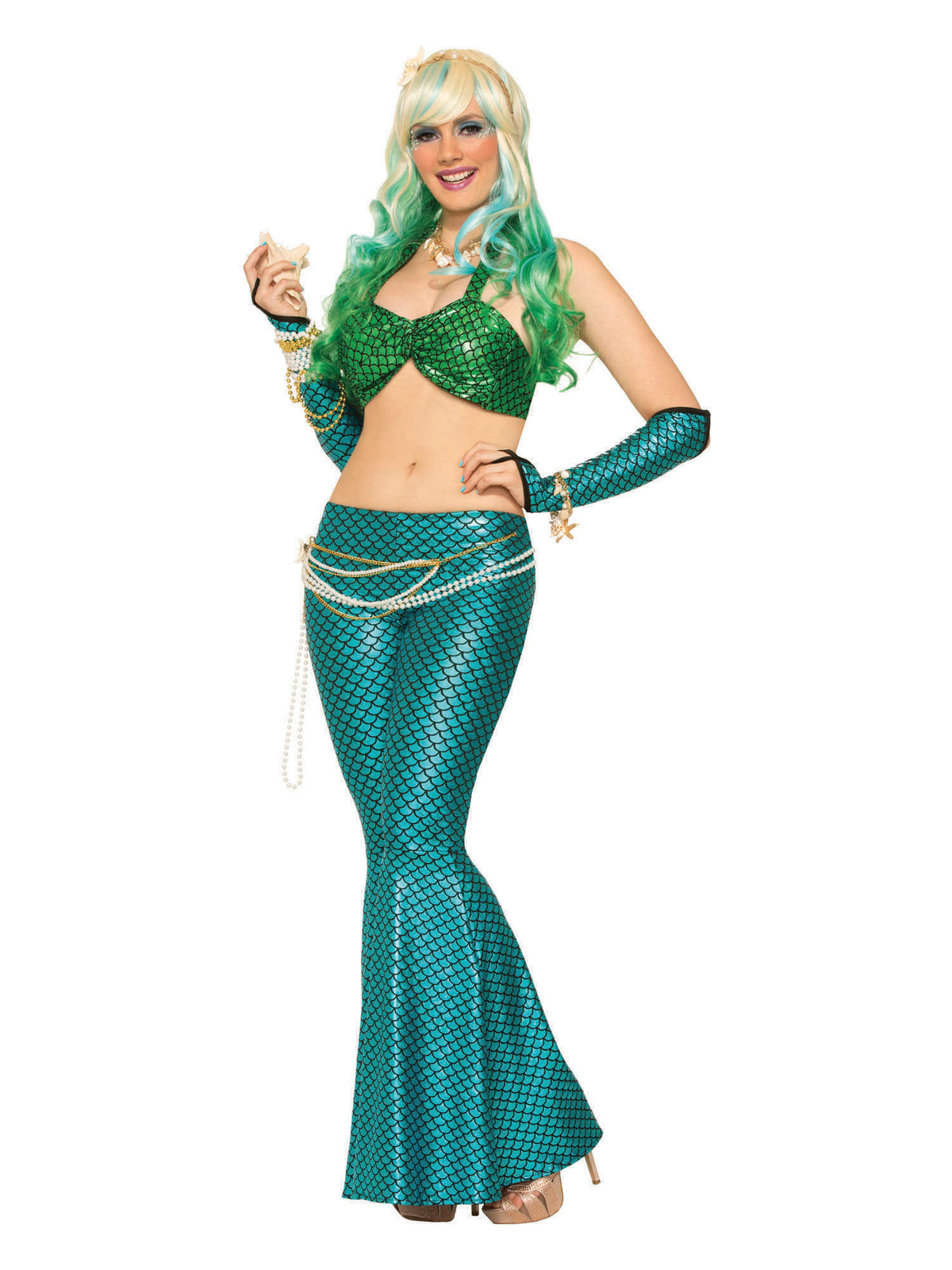 Mermaid Leggings Blue 1