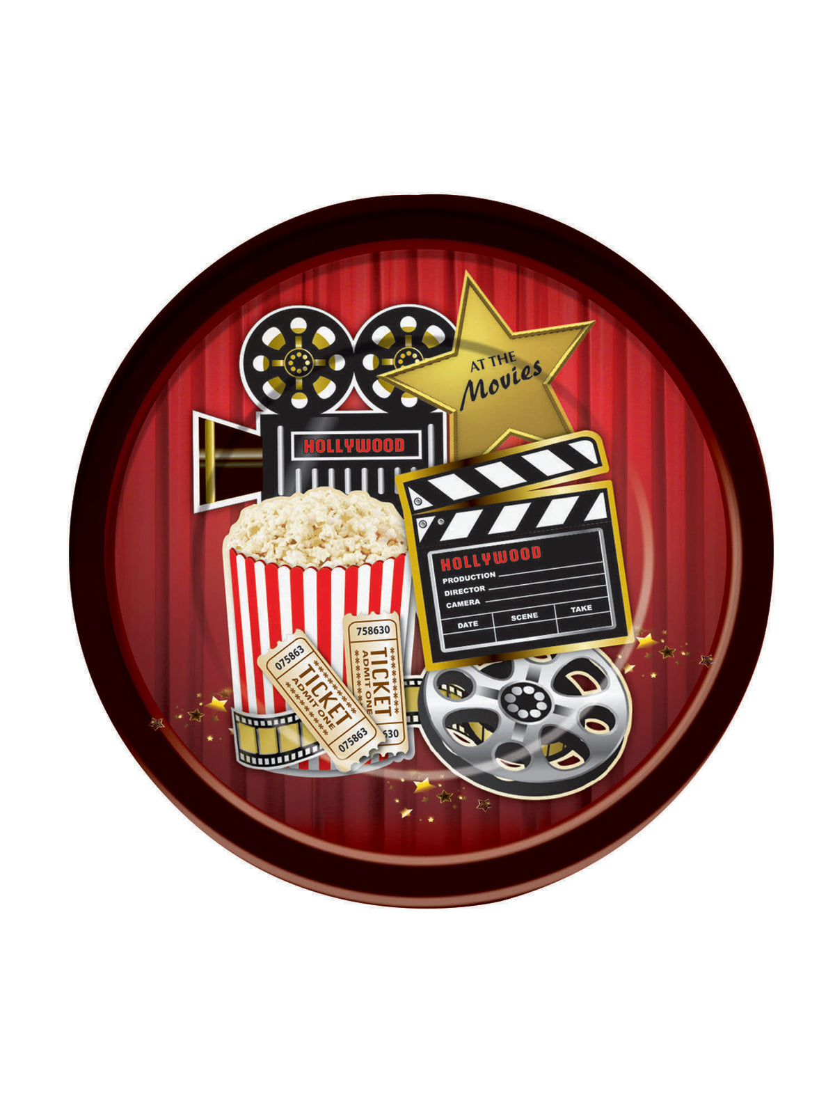 At The Movies - Dinner Plate (8Pcs) 1