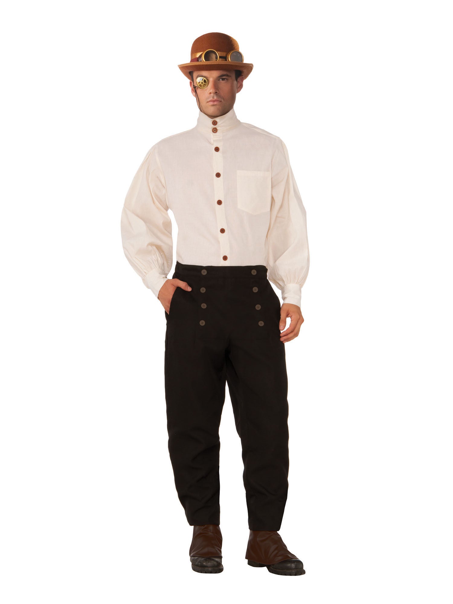 Steampunk Shirt Beige