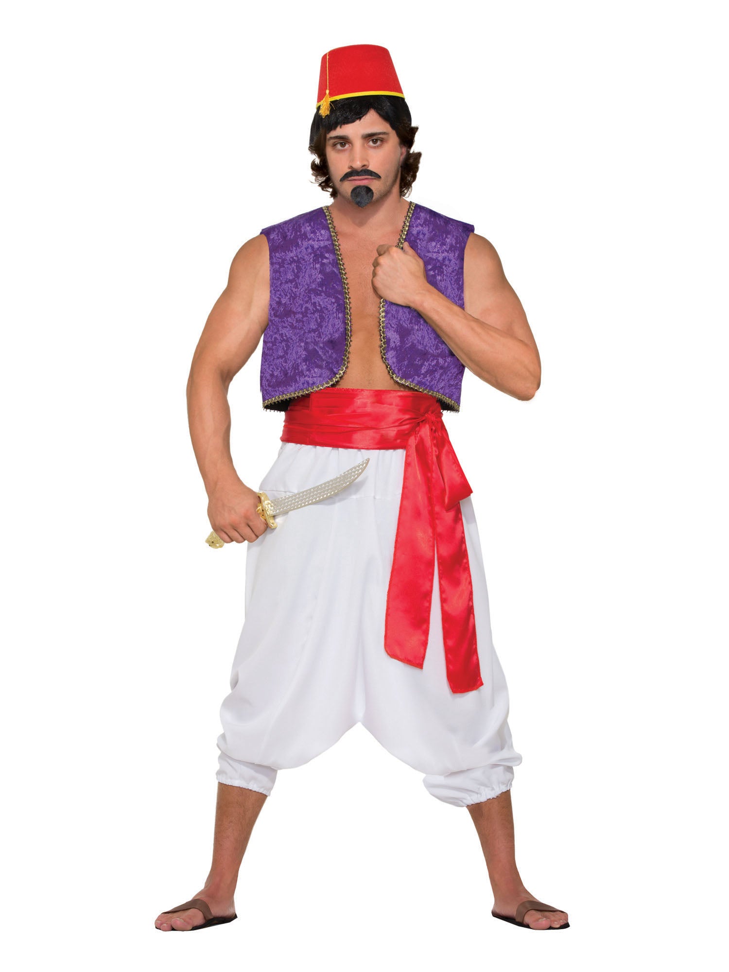 Desert Prince White Trousers