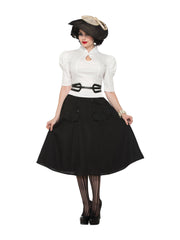 1940s White Blouse 1