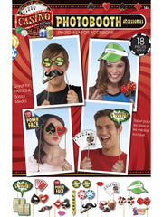 Casino Photo Booth Kit 18Pc