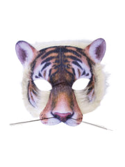 Tiger Face Mask Realistic Fur