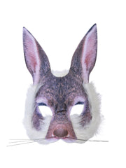 Bunny Face Realistic Fur Mask 1