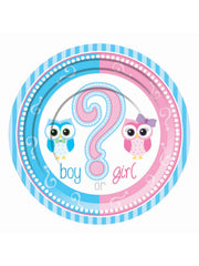 Gender Reveal 17cm Plates