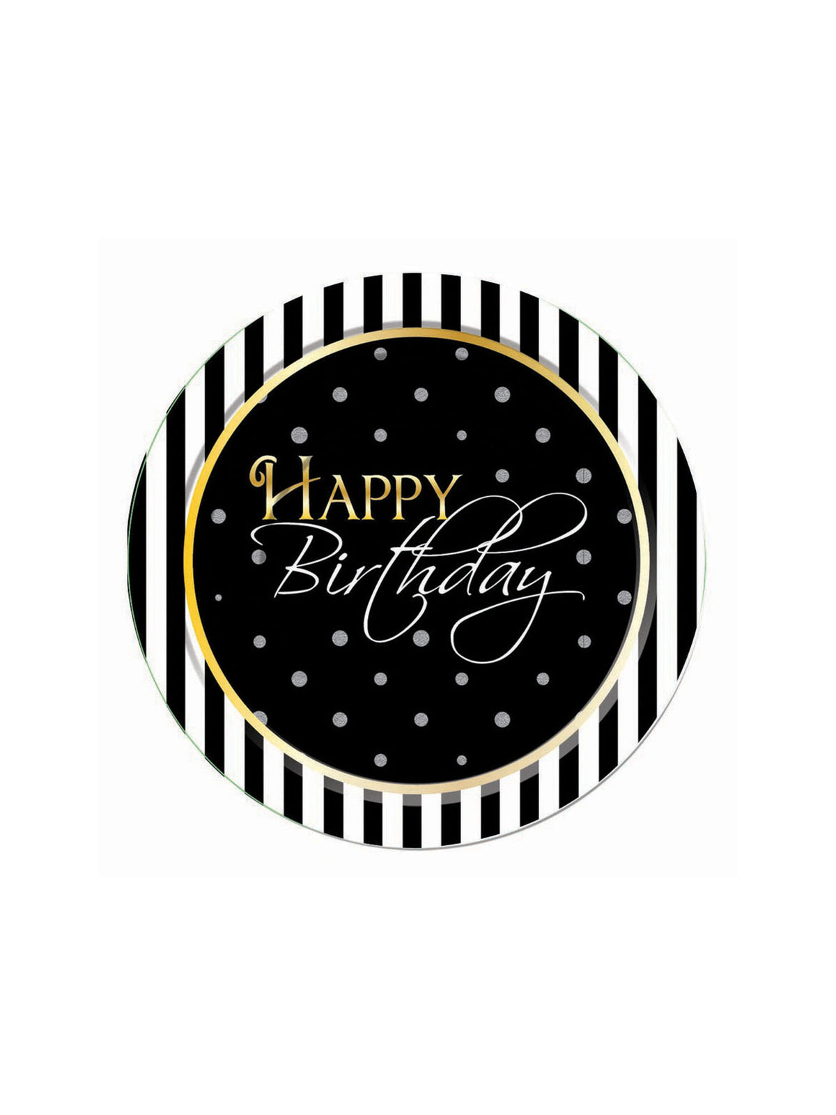 Birthday Elegant 17cm Plate 1