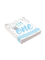 Birthday (1St) Boy Napkin 25Cm