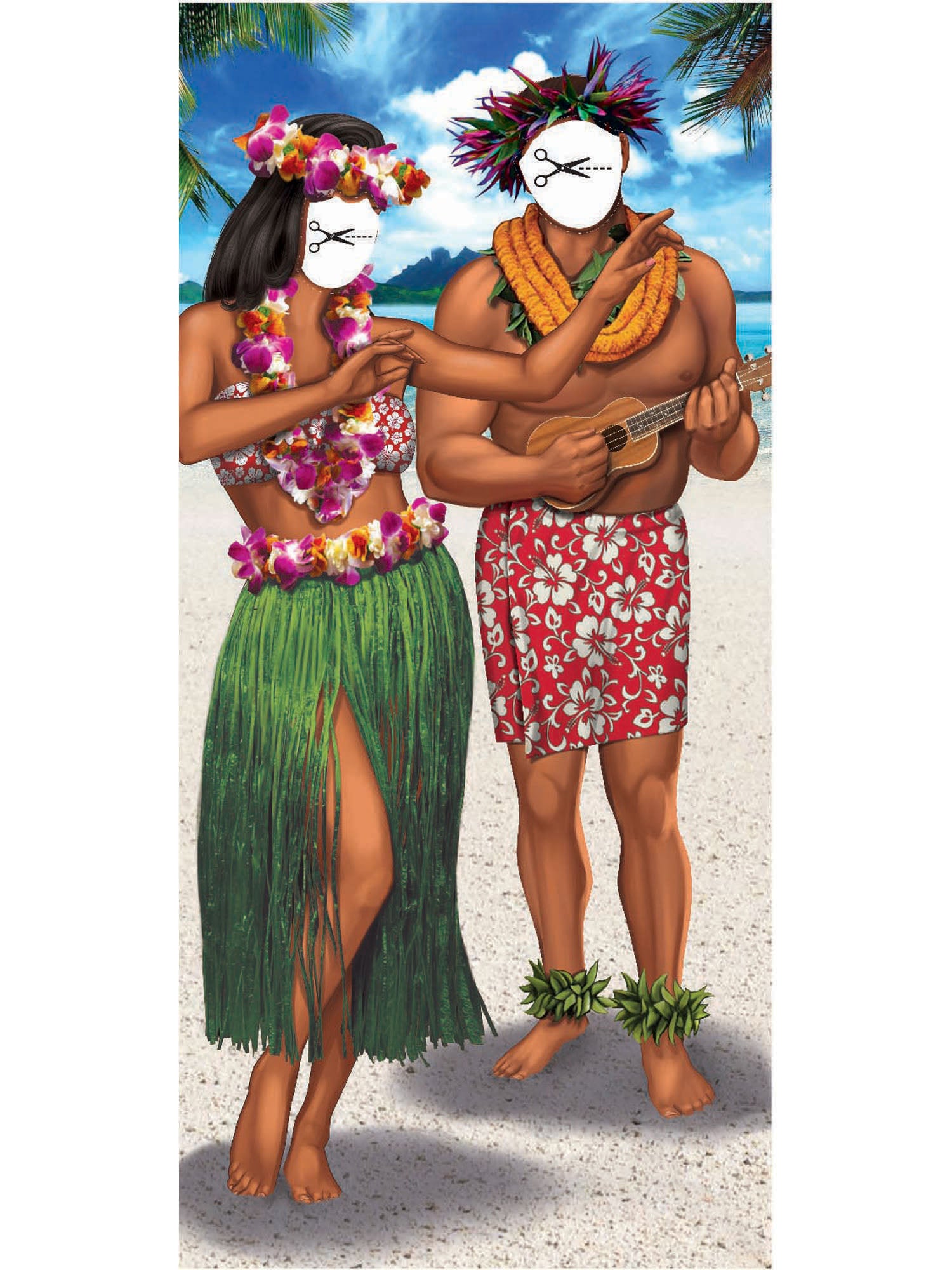 Hawaiian Stand In Poster