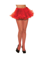 Fishnet Stockings Glitter Red