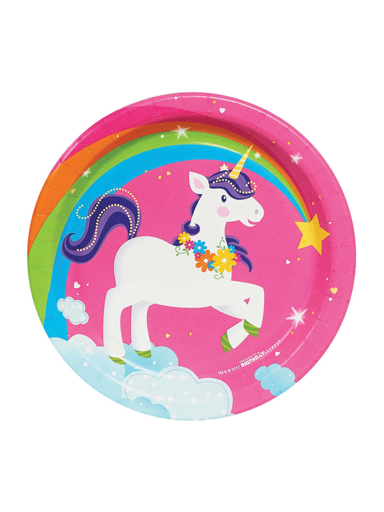 Fairytale Unicorn Plates