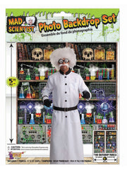 Mad Scientist Lab Back Drop