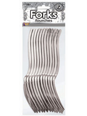 Silver Plated Forks ( 12 Pack)