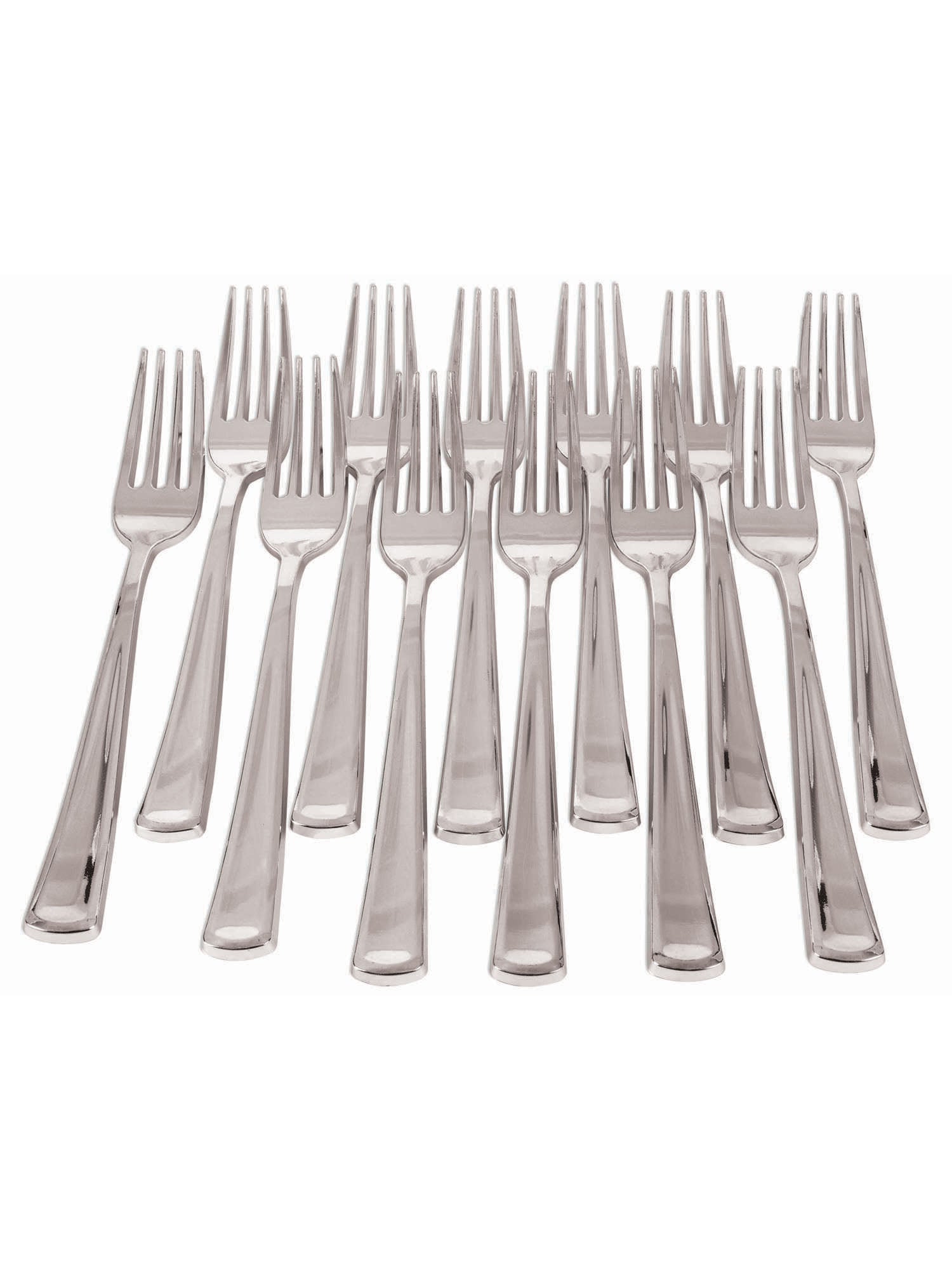 Silver Plated Forks ( 12 Pack)