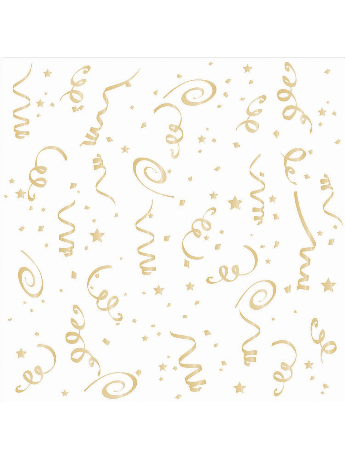 Gold Confetti Napkins 1