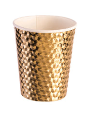 Gold Paper Cups (8 pack)