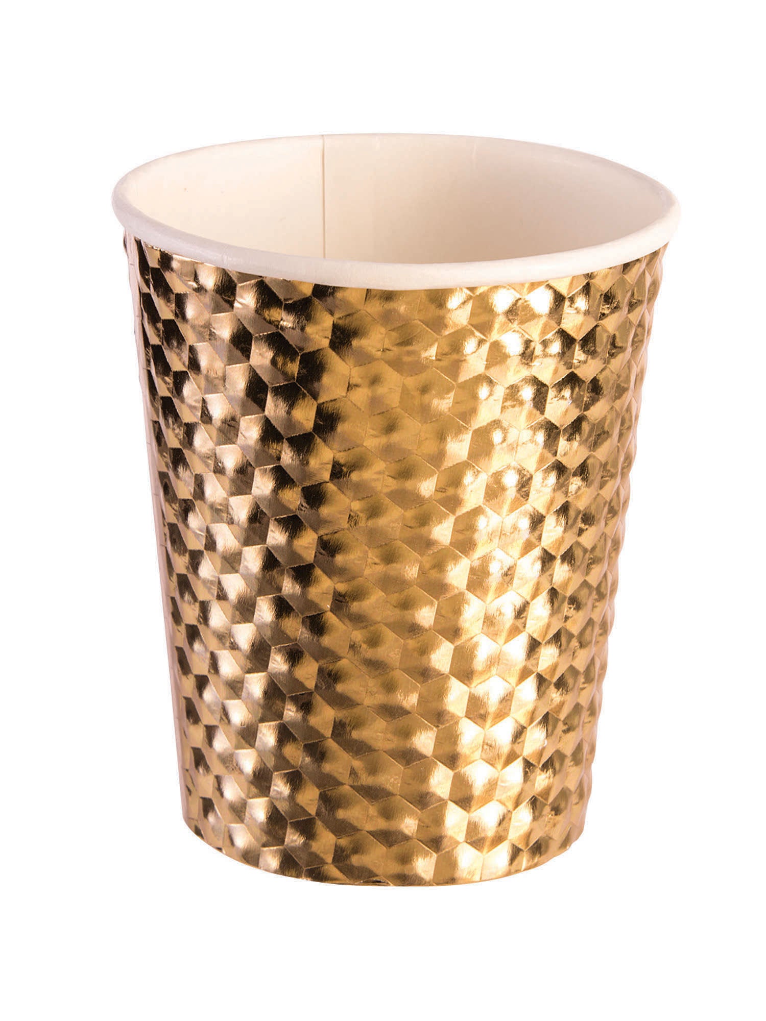 Gold Paper Cups (8 pack)