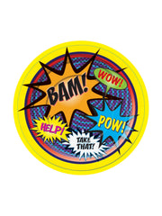 Super Hero Paper Plate 17cm 1