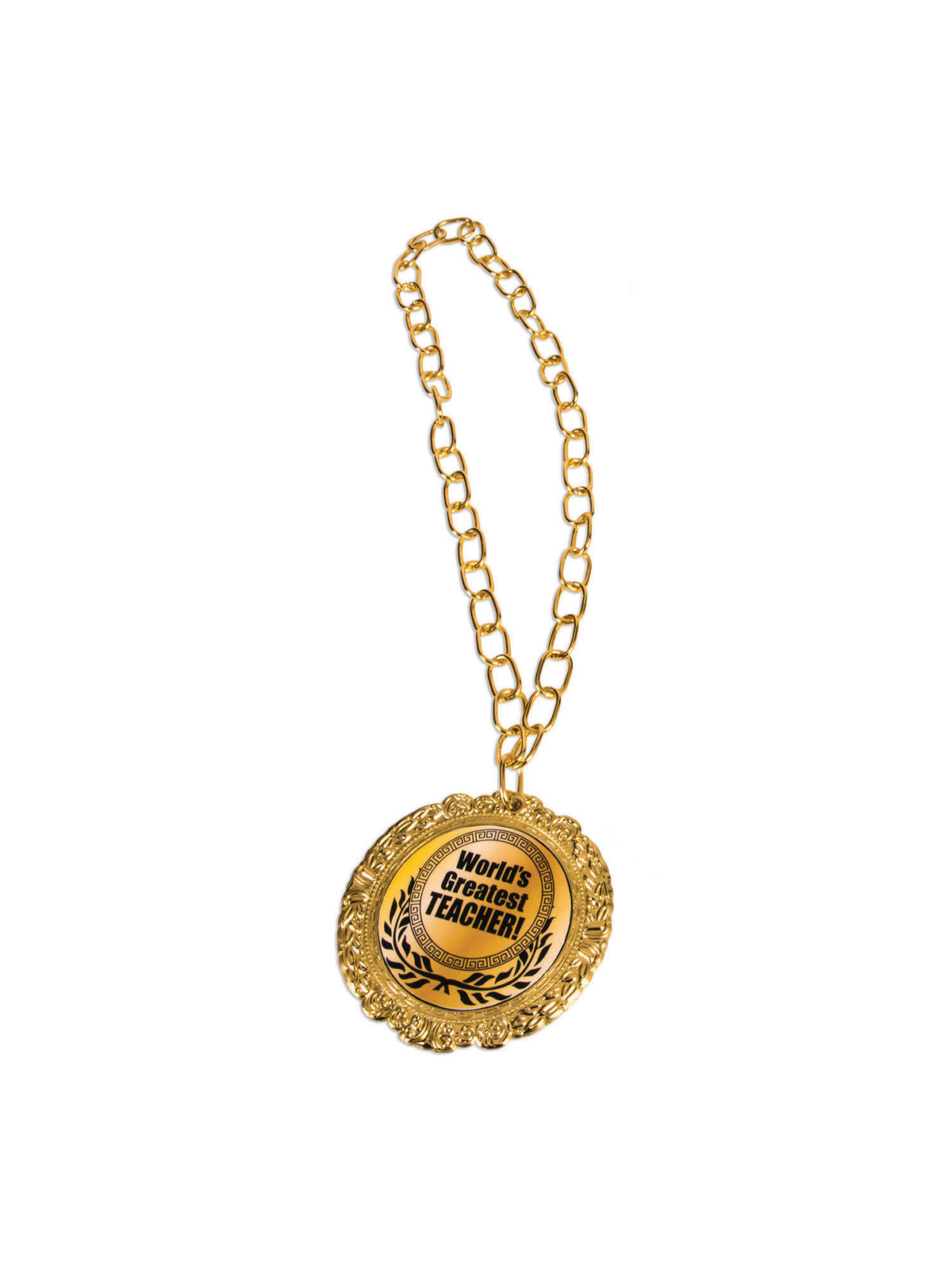 Medal Award Worlds Greatest Teacher 1