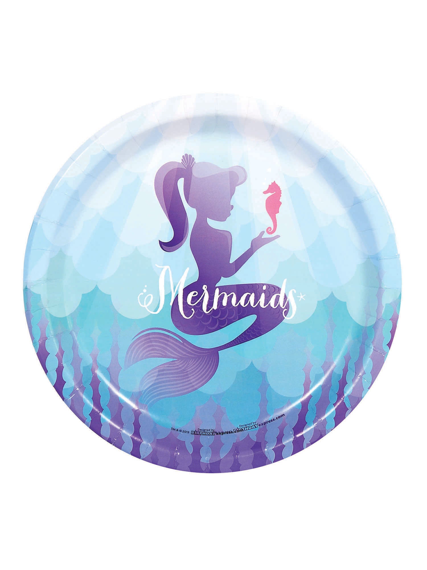 Mermaids Sea Green 22cm Plates