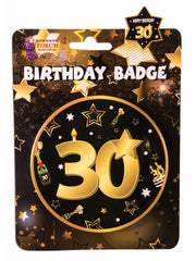 30Th Birthday Badge 1