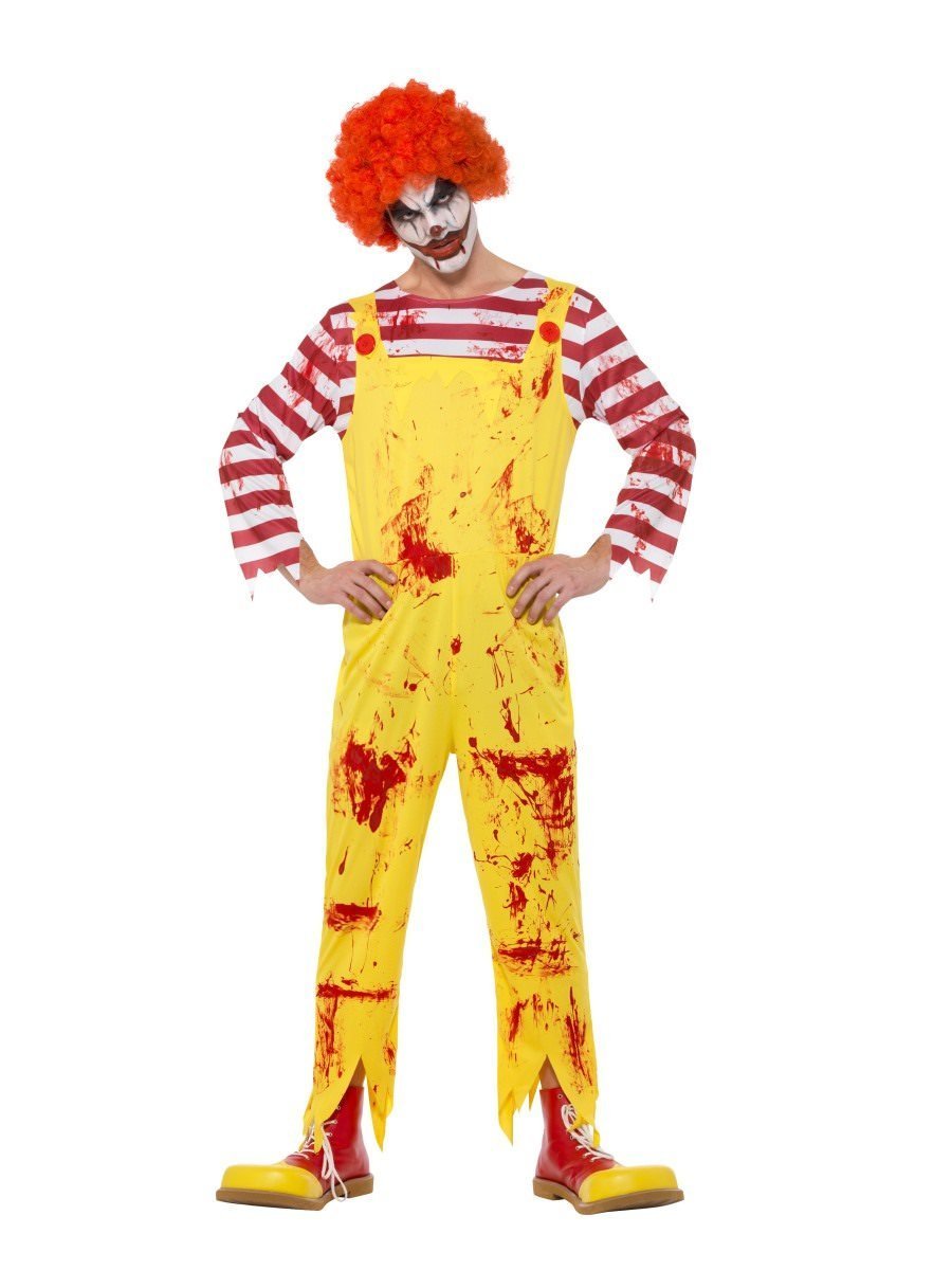 Kreepy Killer Clown Costume Fancy Dress Town Superheroes And Halloween Costumes Wigs Masks 7483