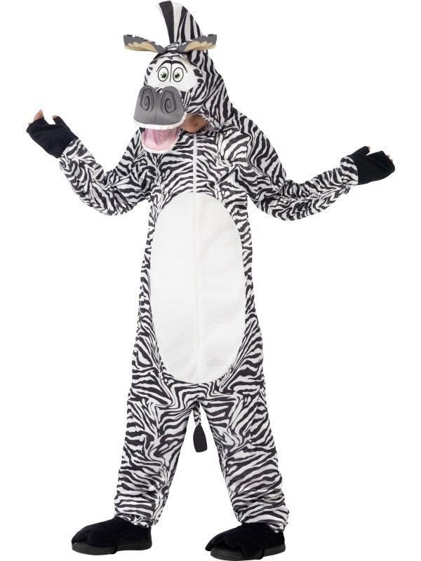 Madagascar Marty The Zebra Costume - Fancy Dress Town