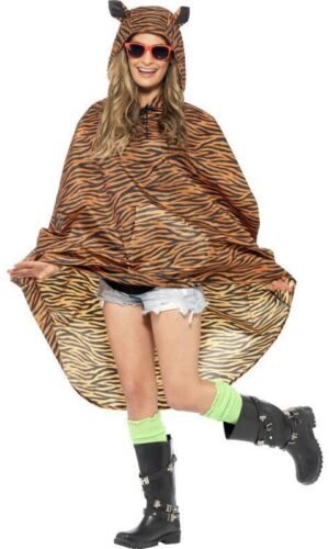 Tiger Party Poncho