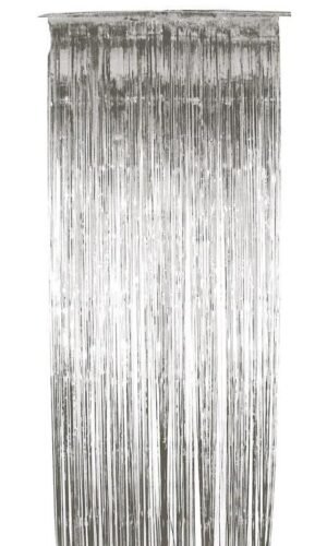 Shimmer Curtain, Silver