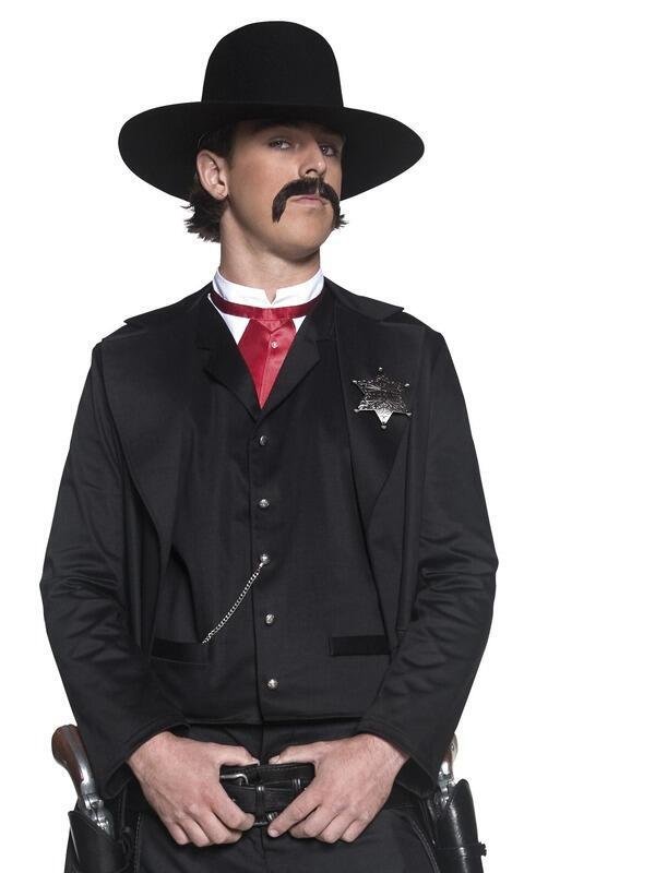 Deluxe Authentic Western Sheriff Costume - Fancy Dress Town