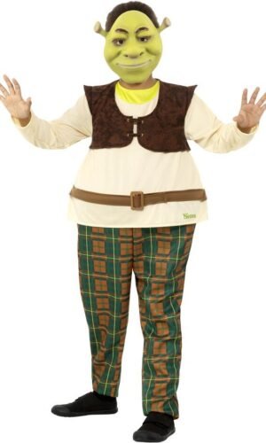 Shrek Kids Deluxe Costume, Green