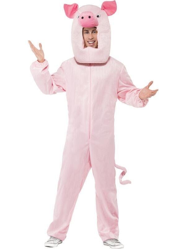 Pig Costume, Pink