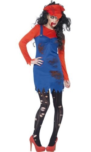 Zombie Plumber Female Costume
