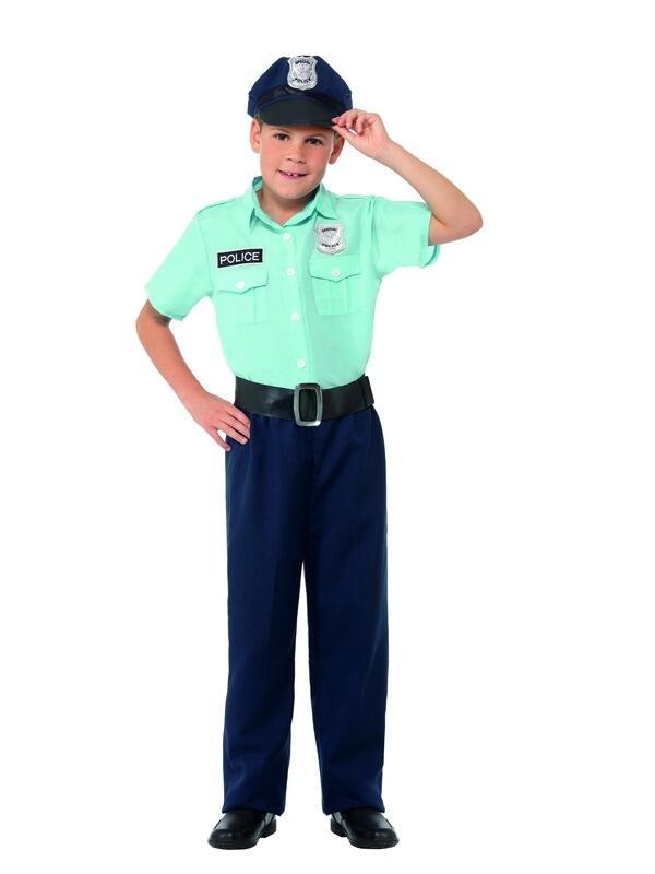 Police Officer Costume - Fancy Dress Town, Superheroes & Halloween ...