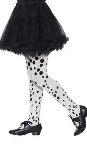 Dalmatian Tights, Childs, Black & White