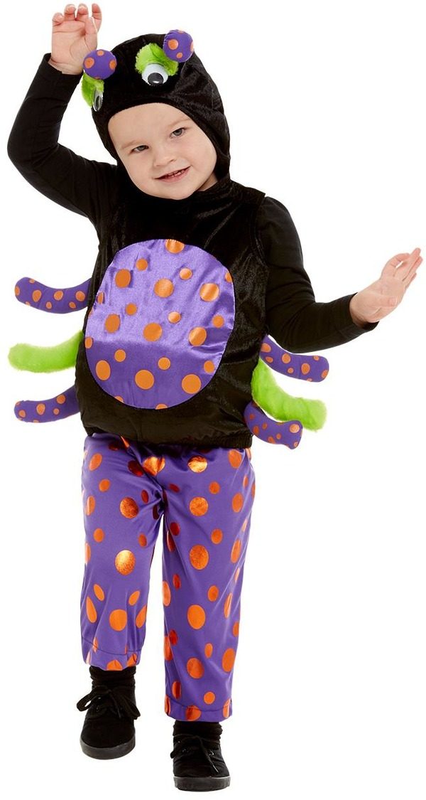 Toddler Spider Costume - Fancy Dress Town, Superheroes & Halloween ...