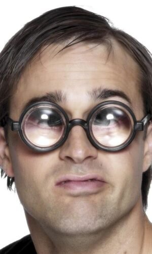 Magnify Your Eyes Bug Eye Specs, Black