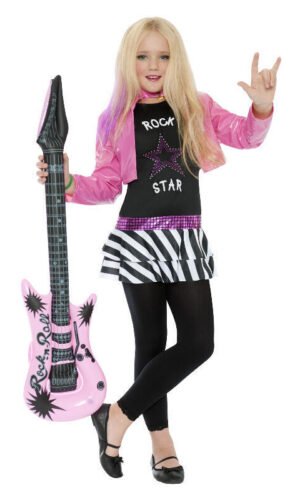 Rockstar Glam Costume, Black