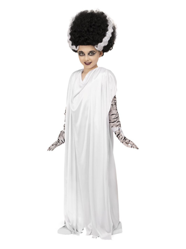 Universal Monsters Girl Bride Of Frankenstein Costume Fancy Dress Town Superheroes 