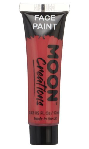 Moon Creations Face & Body Paint, Red