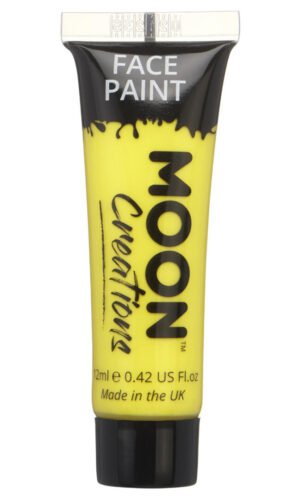 Moon Creations Face & Body Paint, Yellow