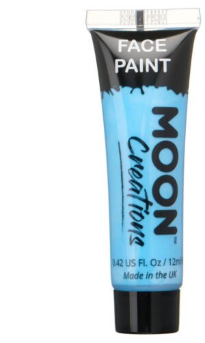 Moon Creations Face & Body Paint, Light Blue