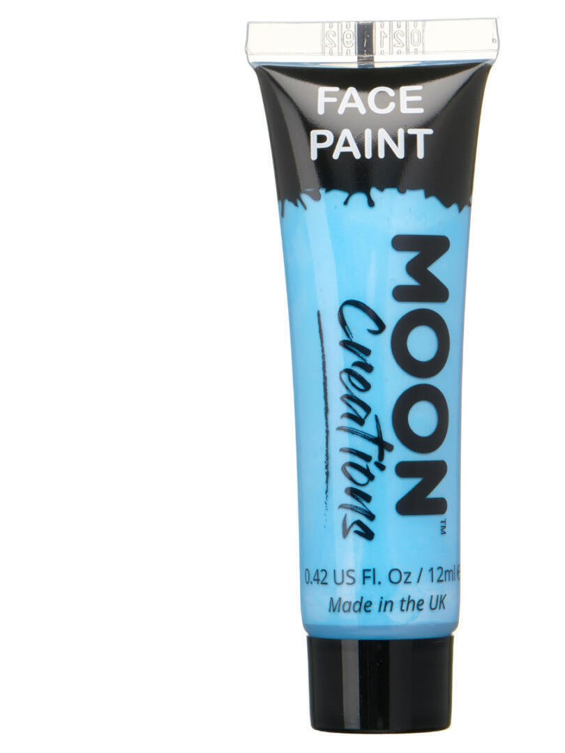 Moon Creations Face & Body Paint, Light Blue