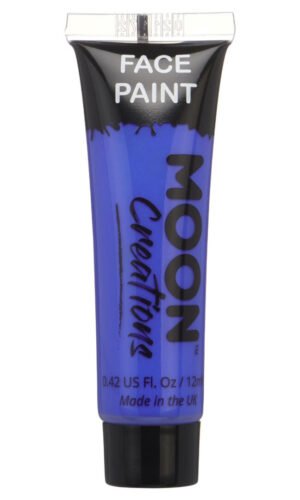 Moon Creations Face & Body Paint, Dark Blue